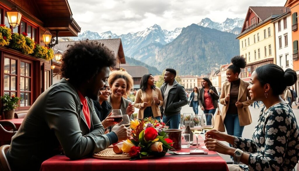 black experience in Switzerland