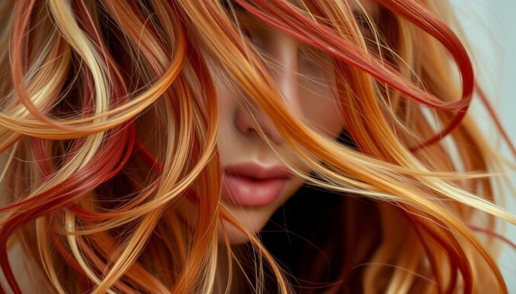 mixed heritage hair color variation